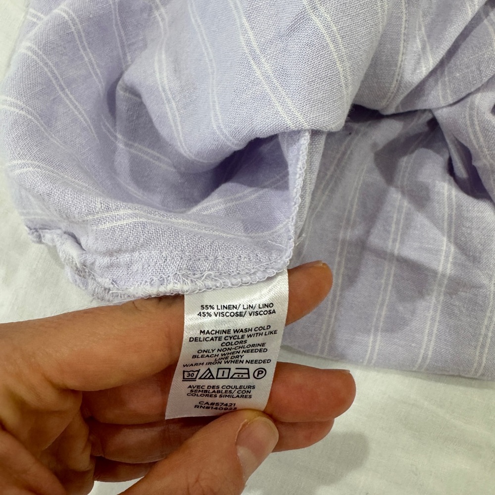 Loft Linen Button Down - Picture 5 of 5